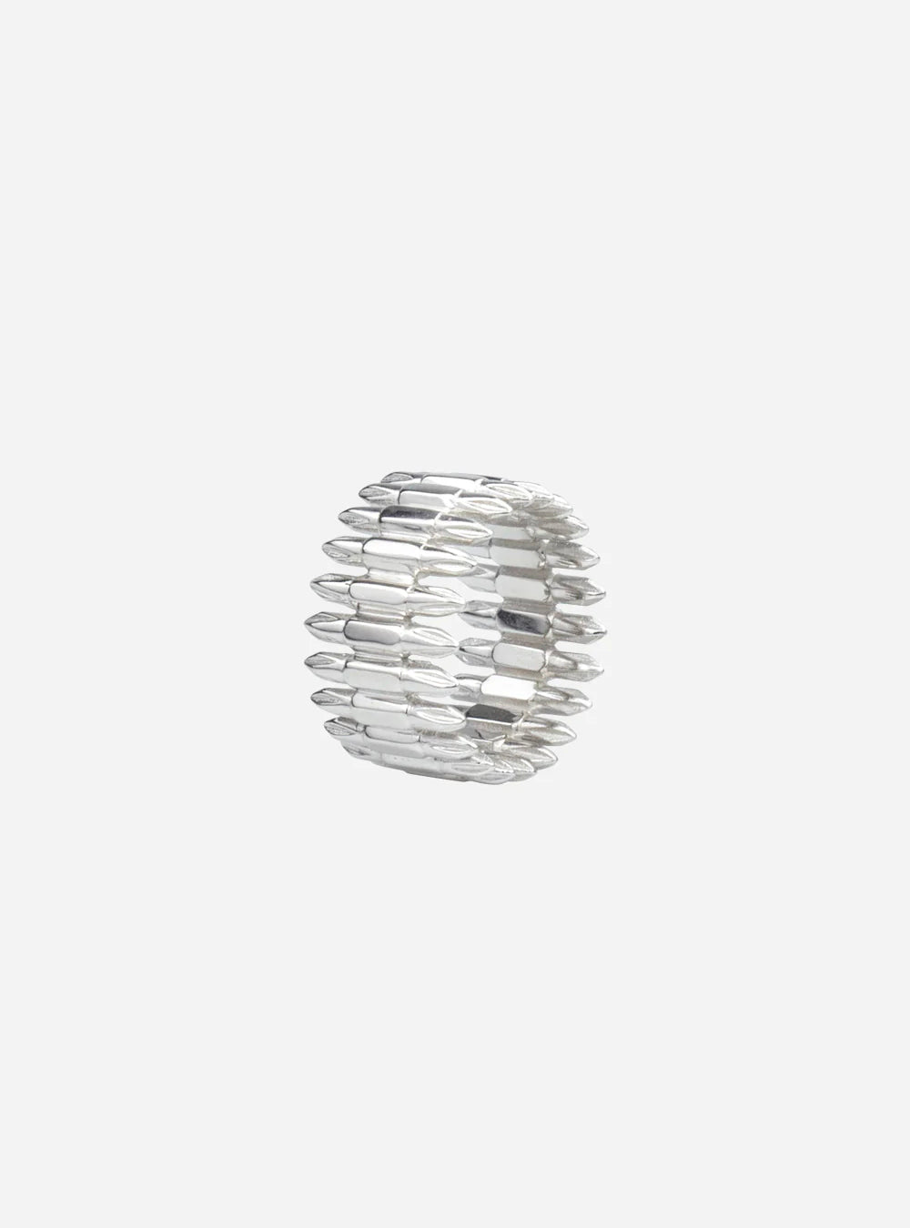 a MIDNIGHTFACTORY Driverbits eternity ring on a white background.