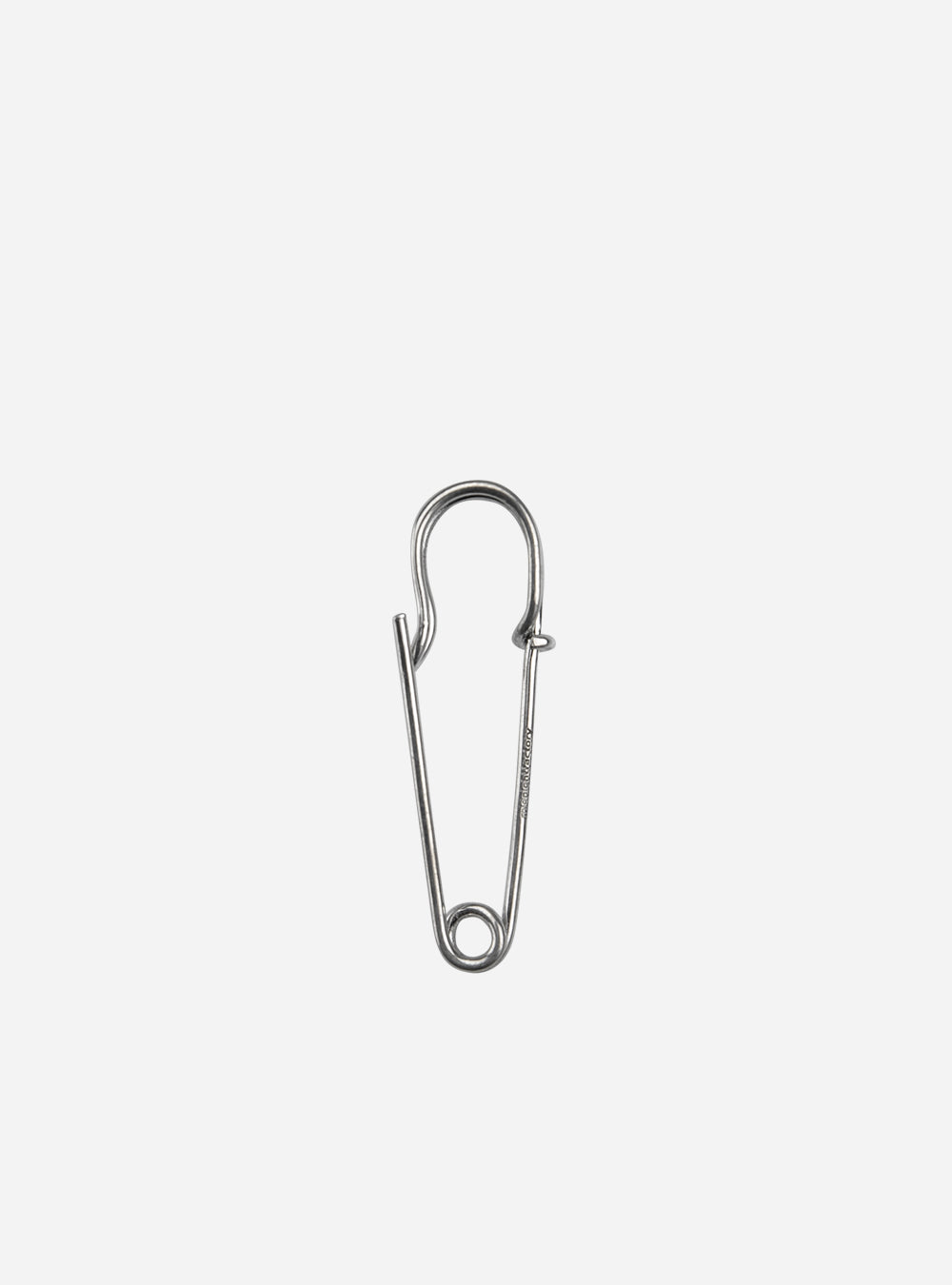 a MIDNIGHTFACTORY safety-pin earring on a white background.