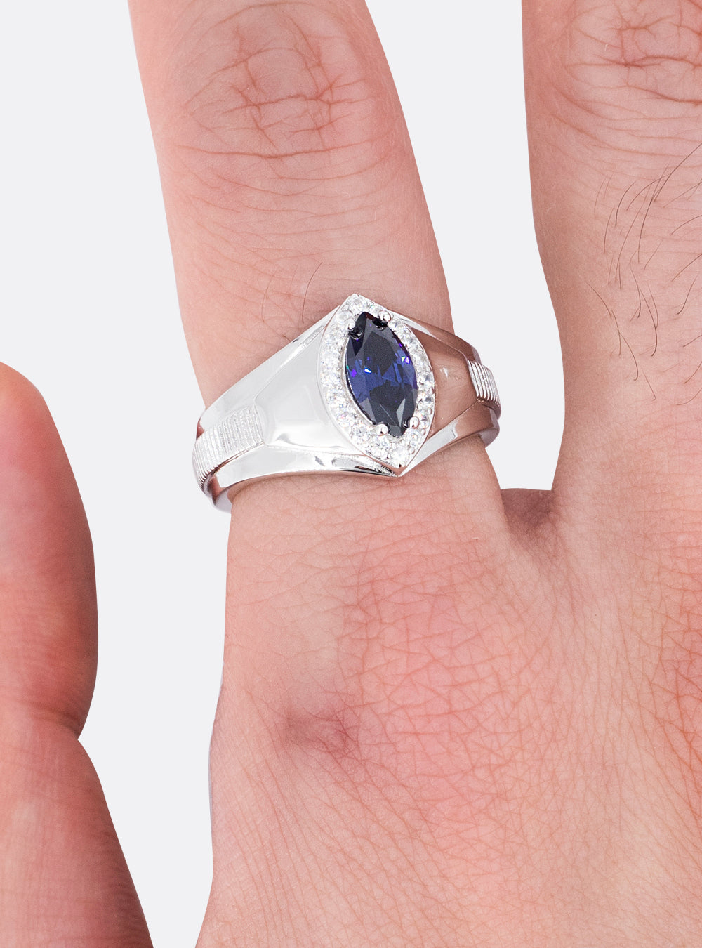Mechs cocktail ring - Midnight Blue