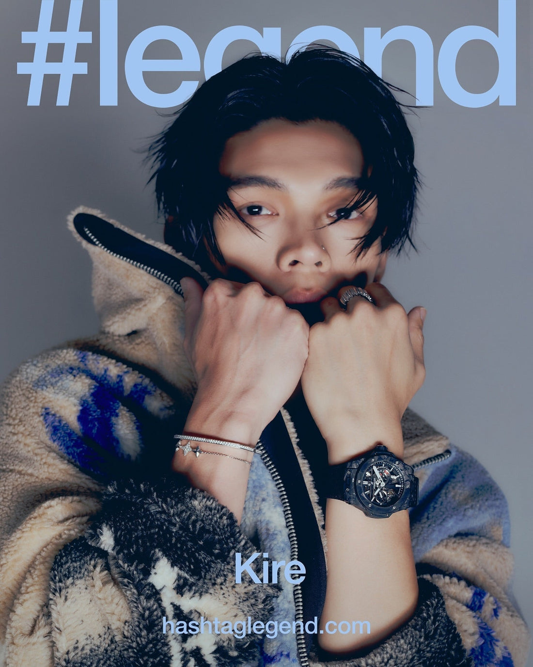 #legend Magazine featuring MIDNIGHTFACTORY for cover shoot
