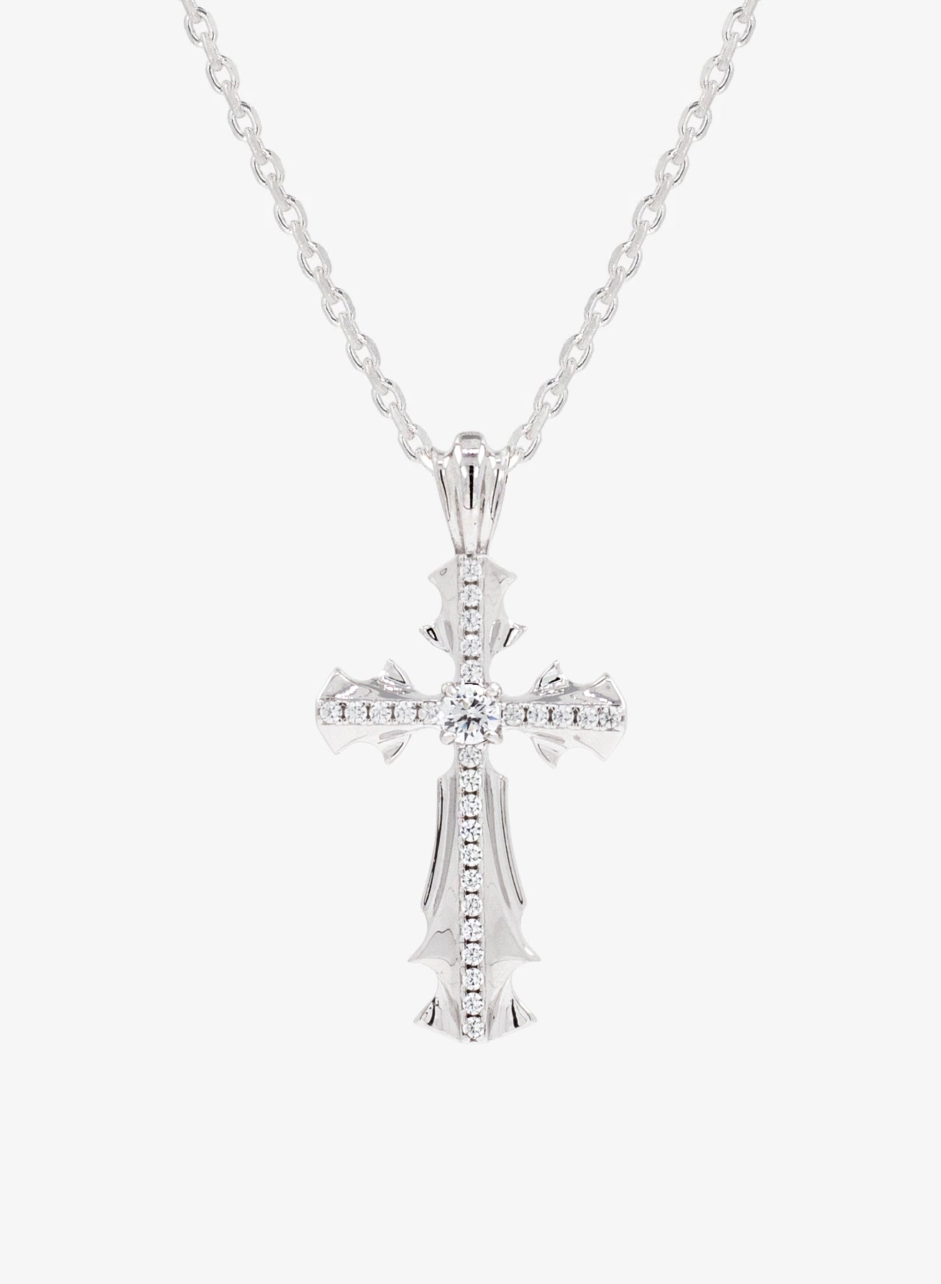 CRUCIS cross pendant necklace couple set [CRUCIS + Mini]