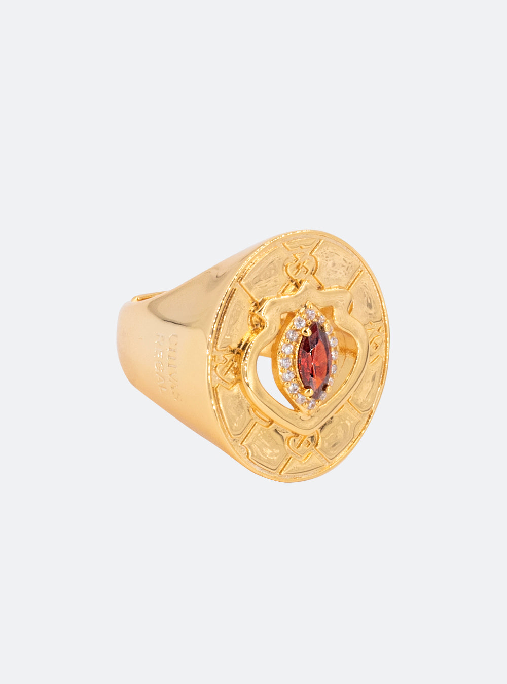 CHIVAS REGAL x MIDNIGHTFACTORY Dream Guardian signet ring - Gold