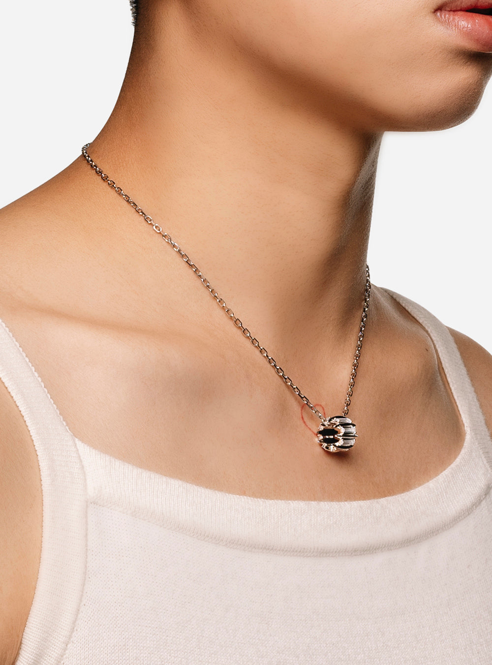 Talon-eternity pendant necklace - MIDNIGHTFACTORY