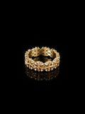 Maltese-cross quadruplets 18K gold ring, Diamonds [Made-to-order]