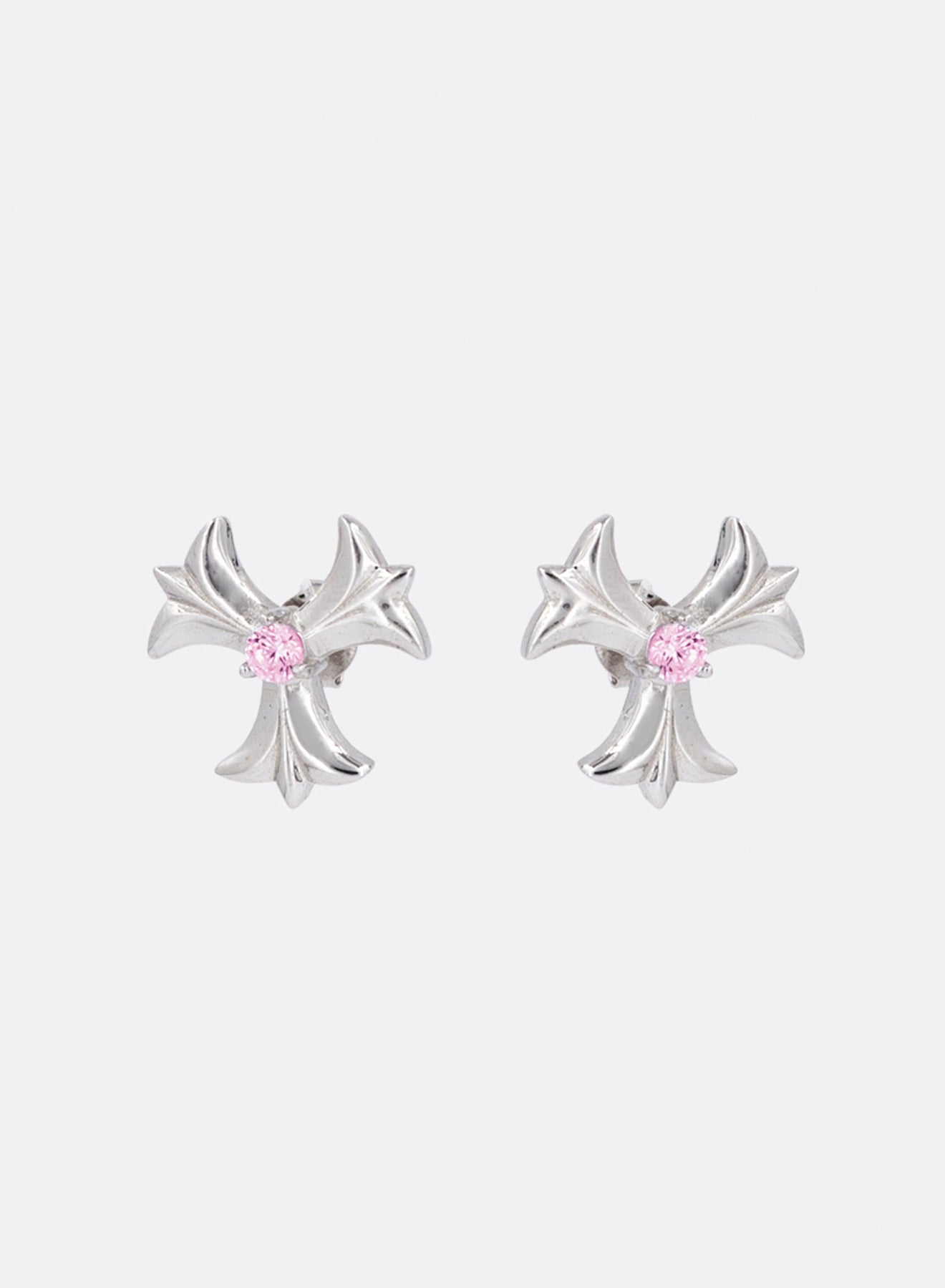 Petals ornament earrings (Pink)