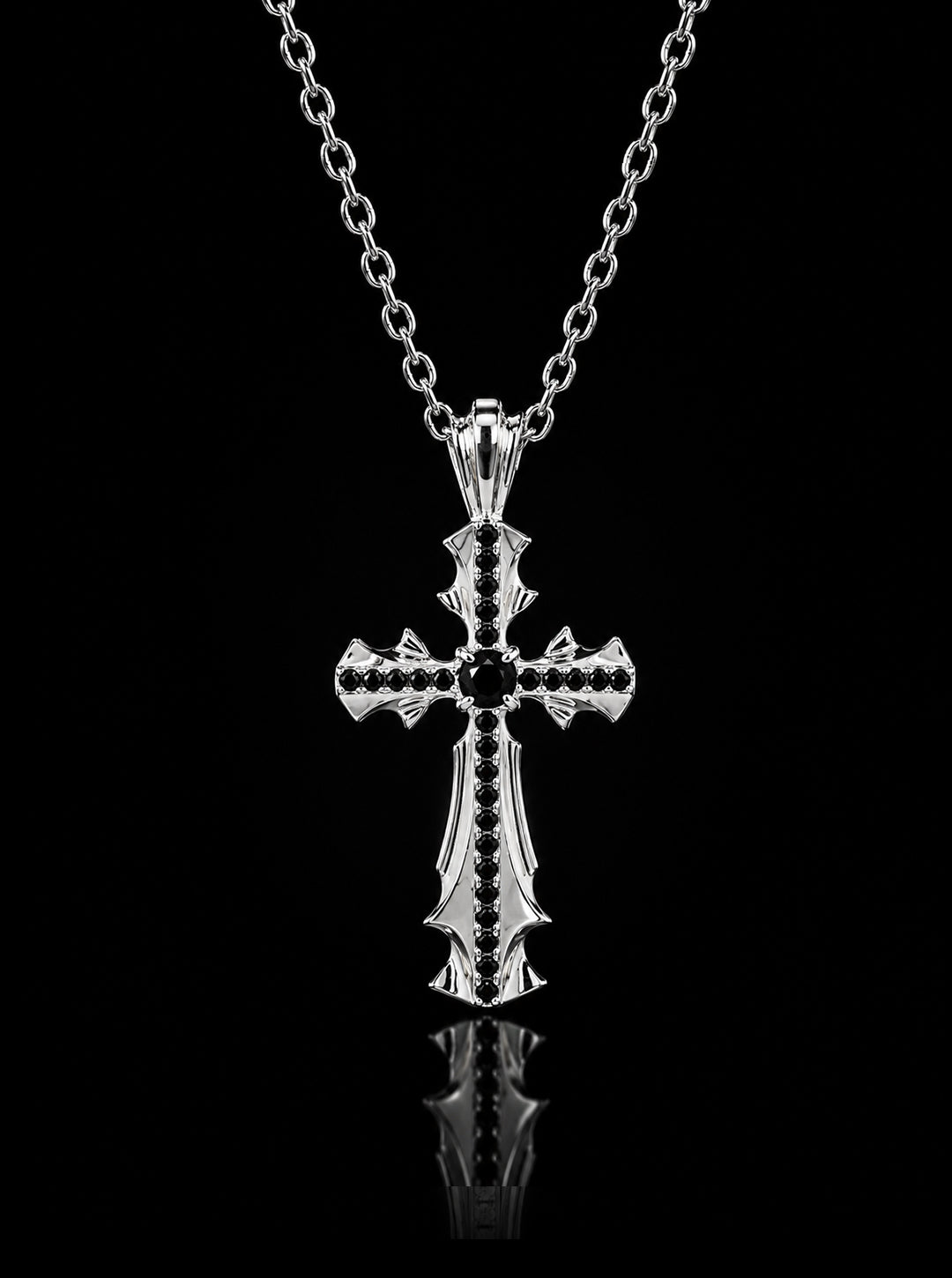 CRUCIS cross pendant necklace