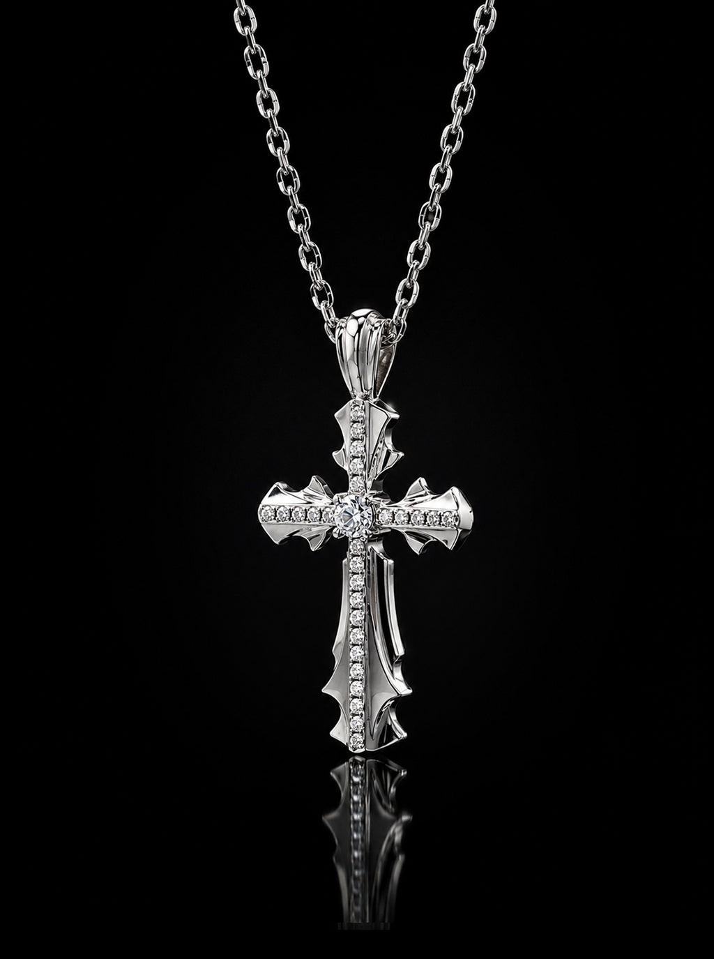 CRUCIS cross pendant necklace
