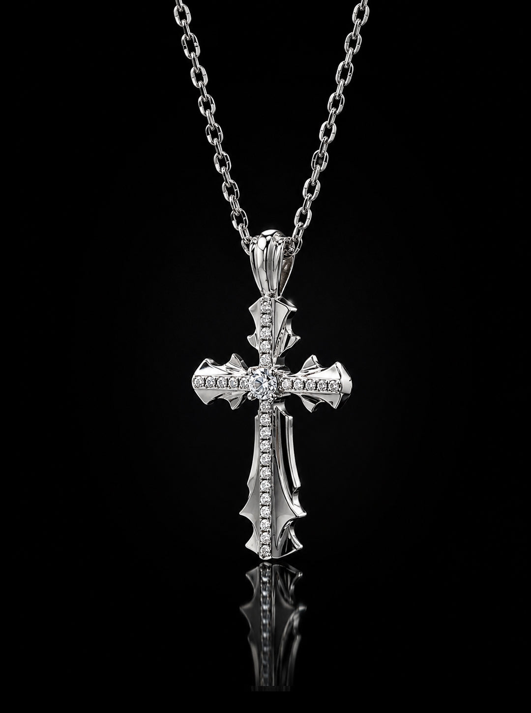 CRUCIS cross pendant necklace
