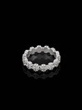 Maltese cross quadruplets classic ring