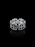 Clover-cross quadruplets oxidised ring