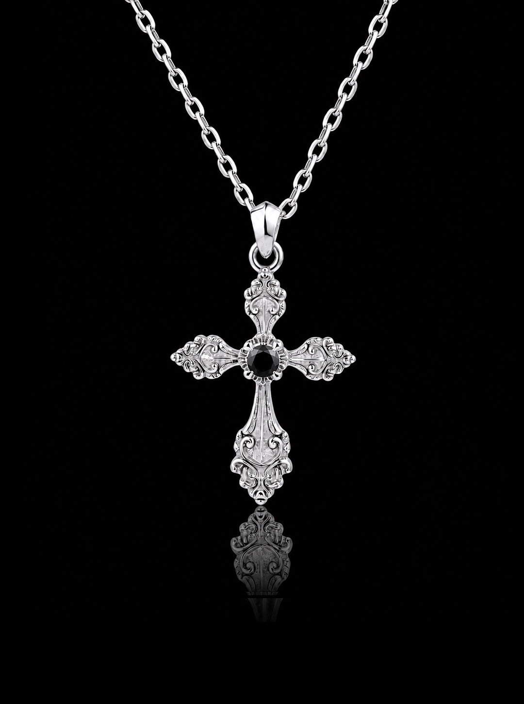 Cross pendant necklace