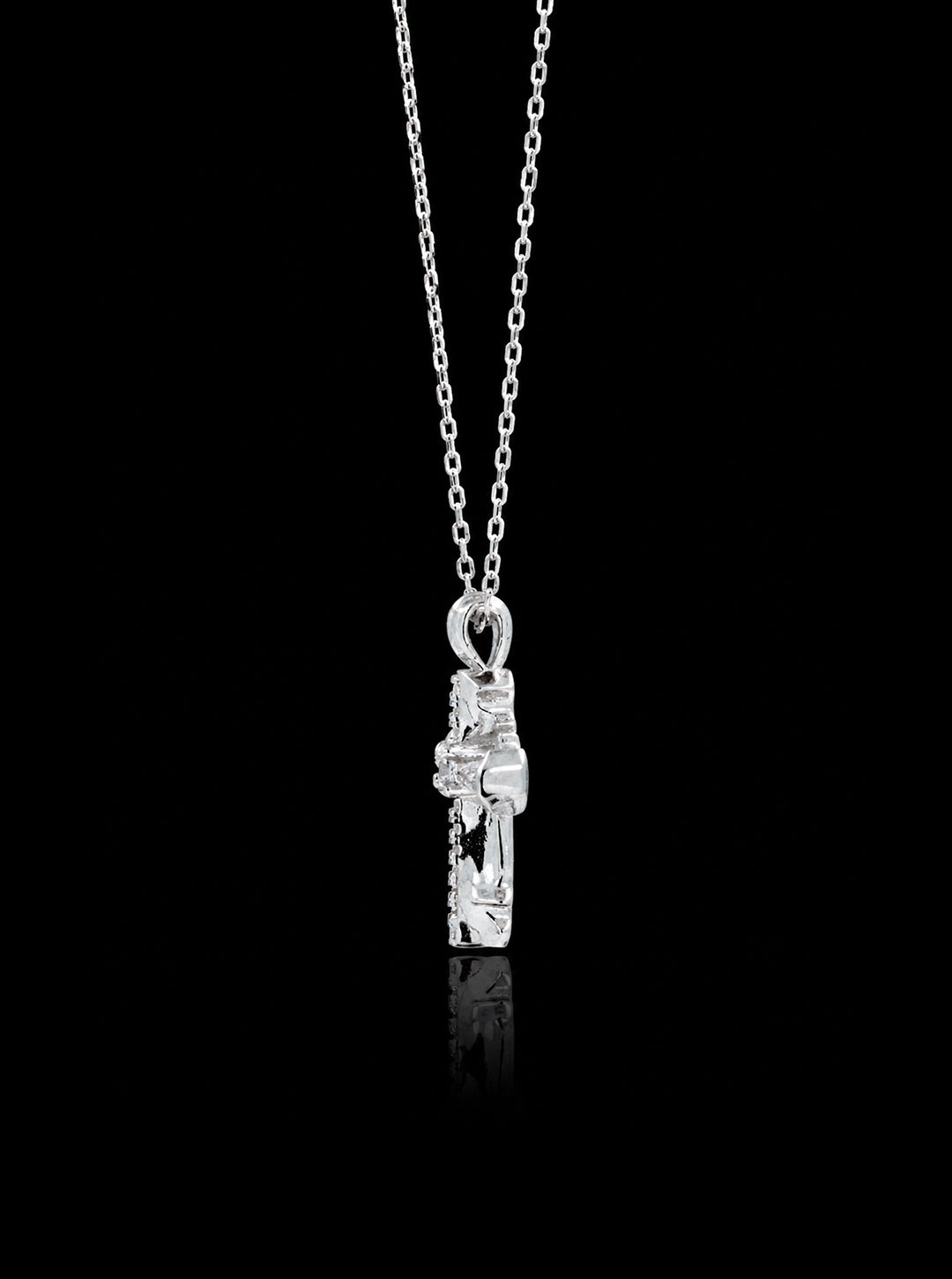 CRUCIS mini cross pendant necklace