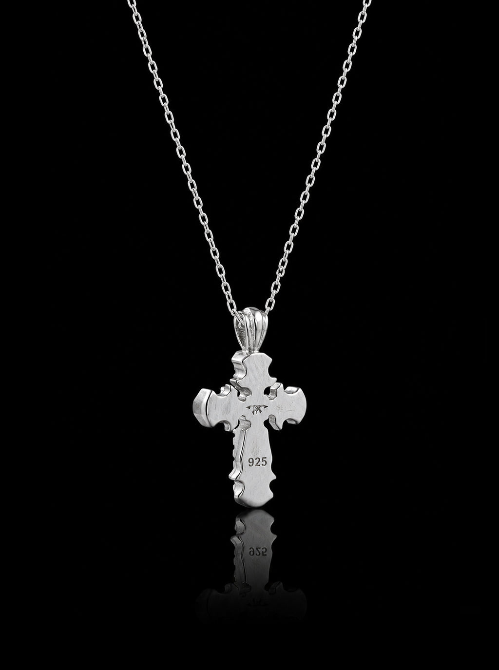 CRUCIS mini cross pendant necklace