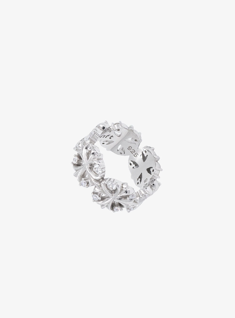 Maltese cross quadruplets ring