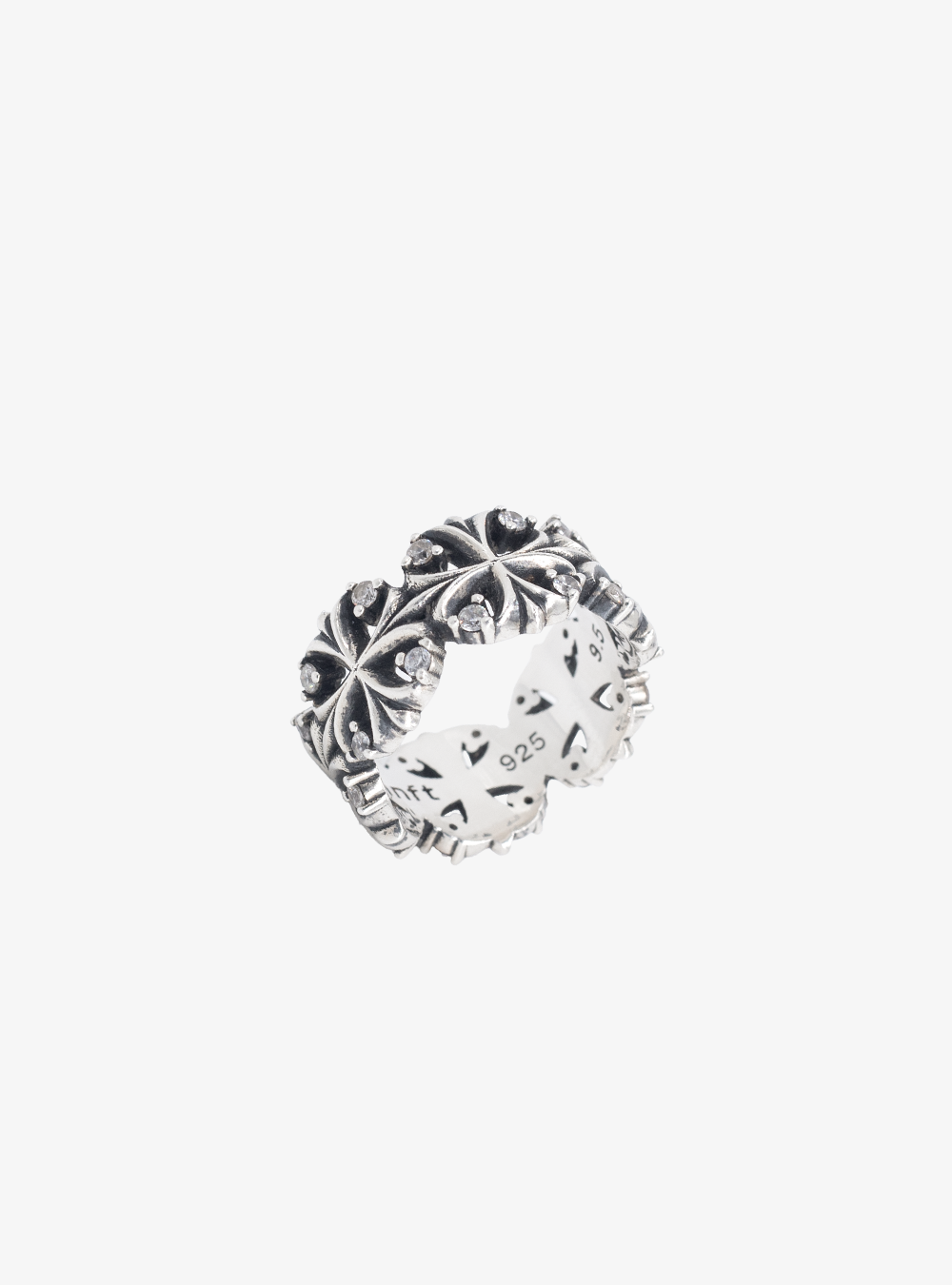 Maltese-cross quadruplets oxidised ring