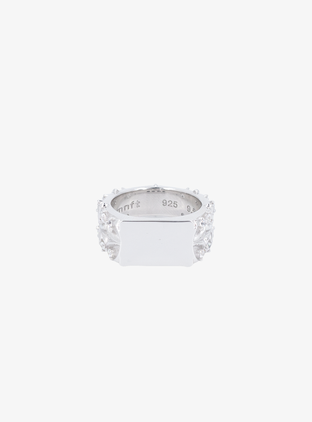 Maltese cross quadruplets signet ring