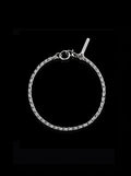 Silver chain bracelet