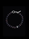 Chuck nut w/ freshwater pearls bracelet