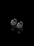 Chuck-nut huggie earrings