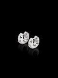 Chuck-nut huggie earrings
