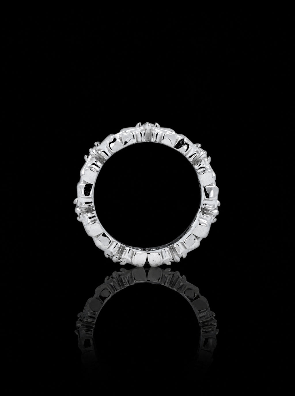 CRUCIS clover cross ring
