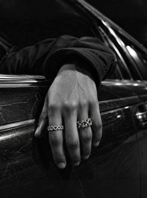 CRUCIS clover cross classic ring [Pre-order]