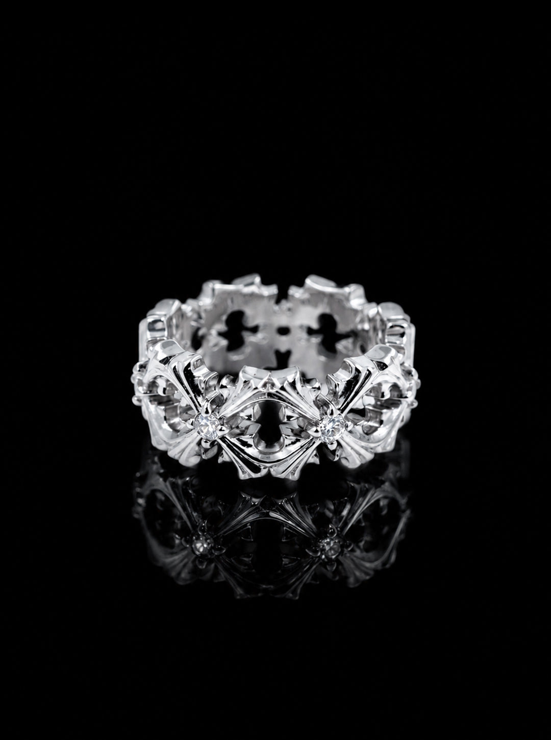 CRUCIS clover cross ring [Pre-order]