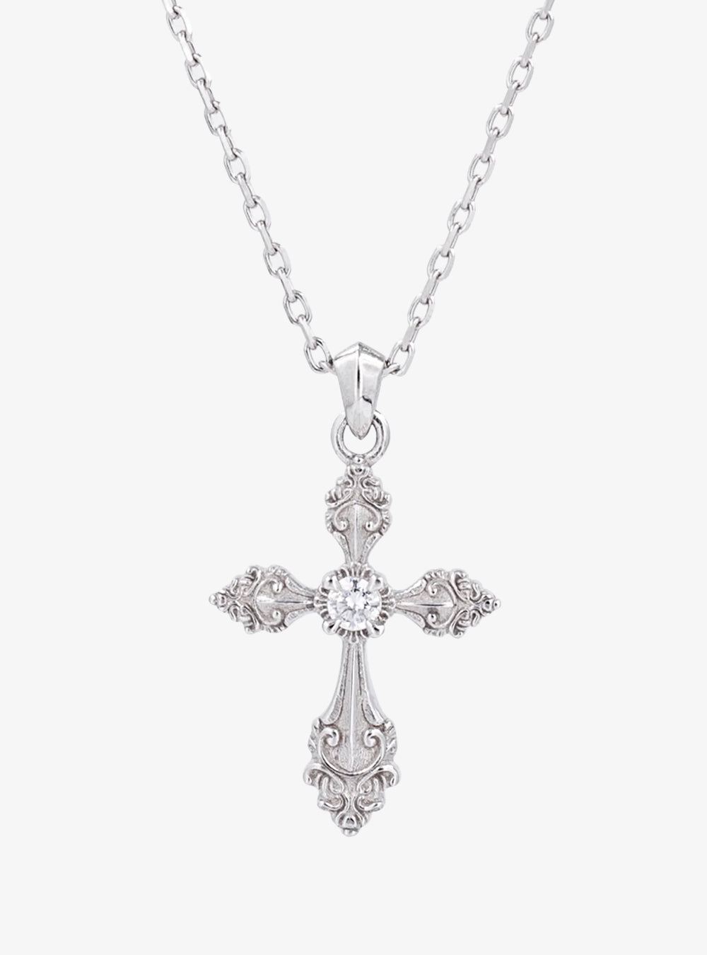 Cross pendant necklace