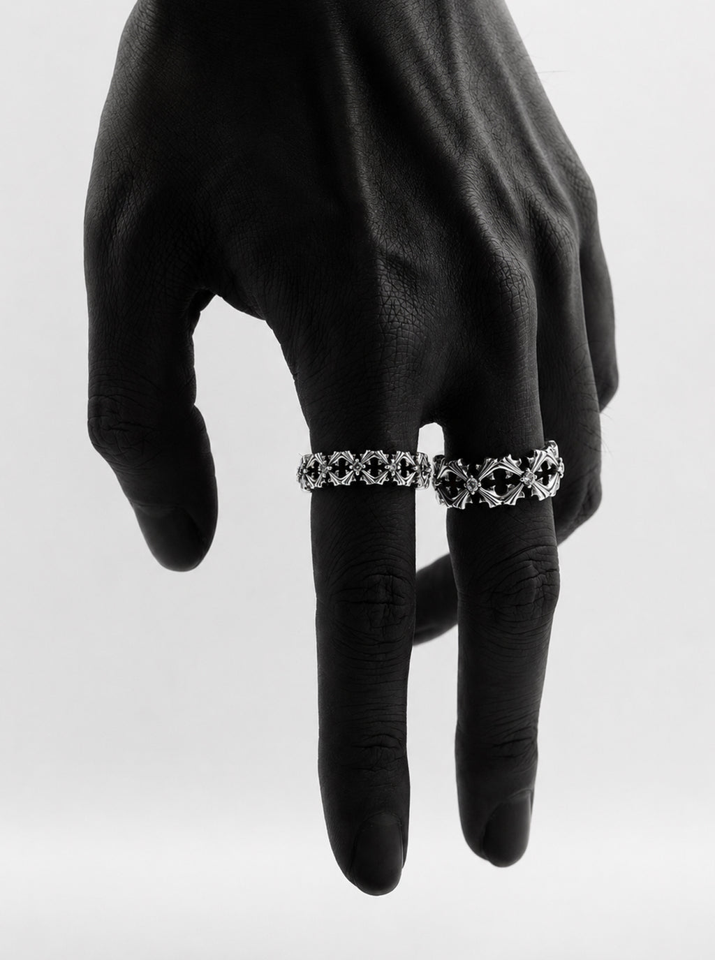 CRUCIS clover cross classic ring