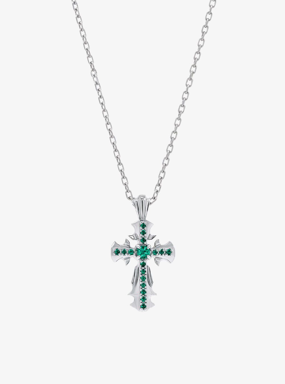CRUCIS mini cross pendant necklace