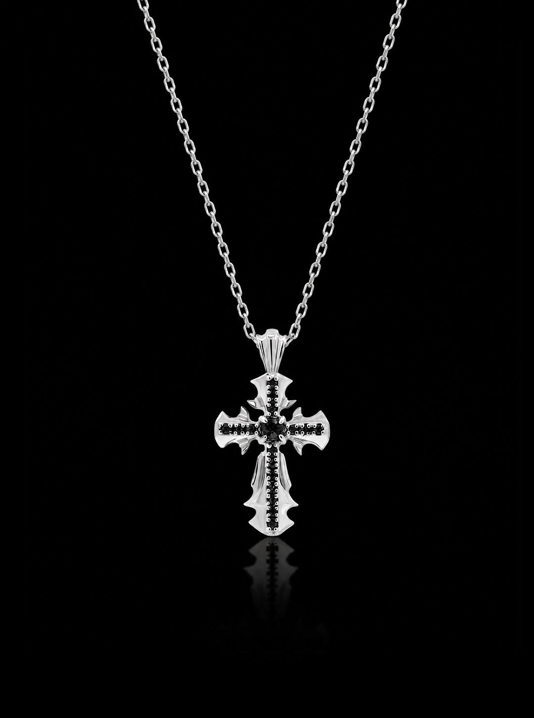 CRUCIS mini cross pendant necklace