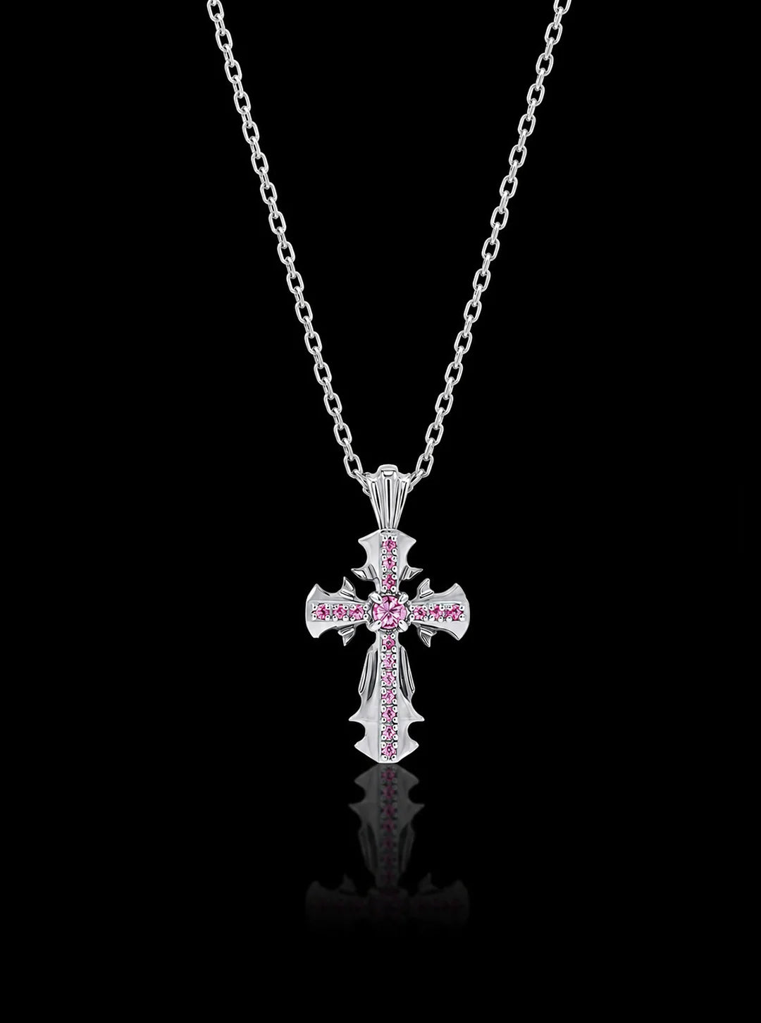 CRUCIS cross pendant necklace couple set [Mini*2]