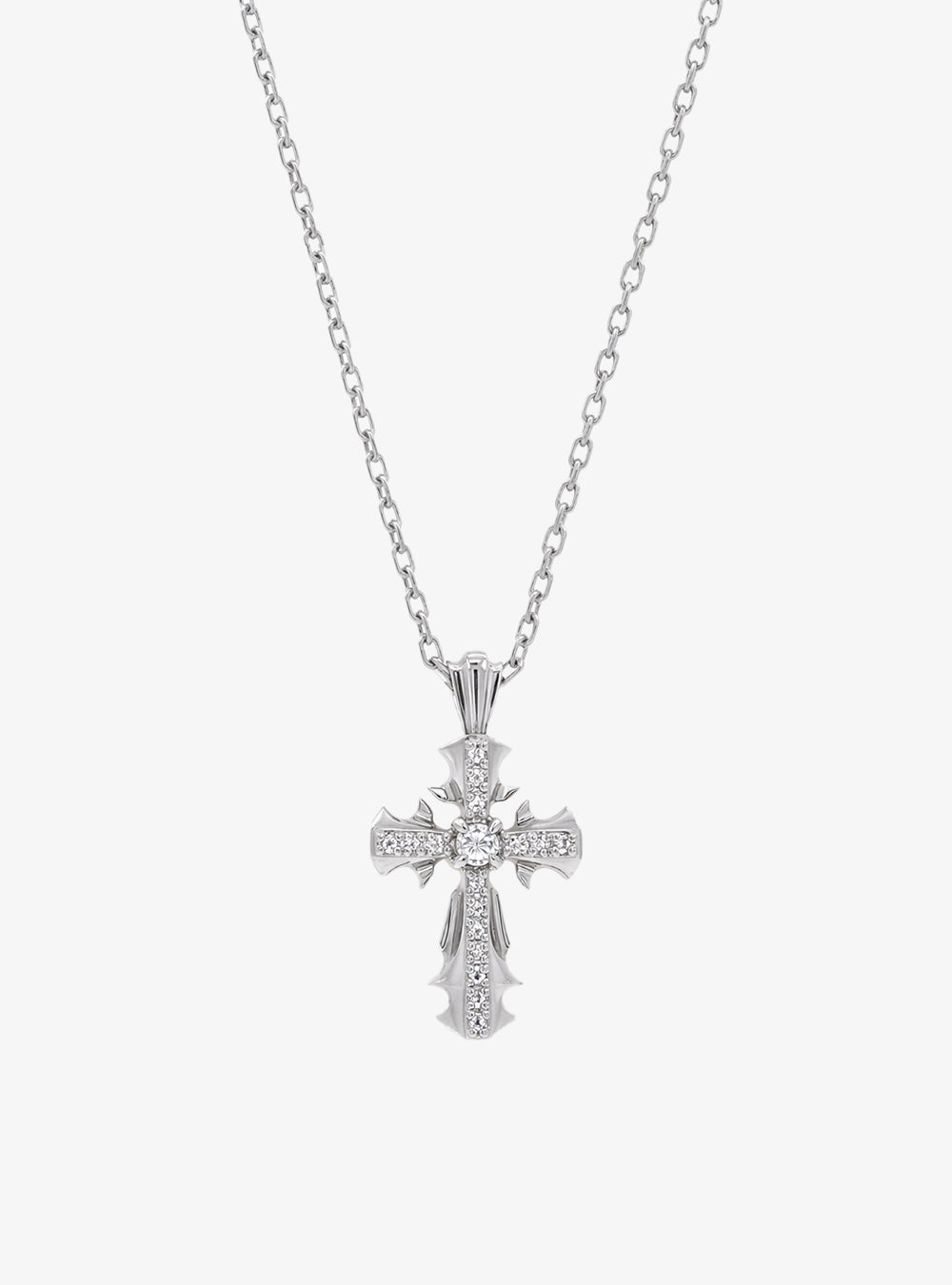 CRUCIS mini cross pendant necklace
