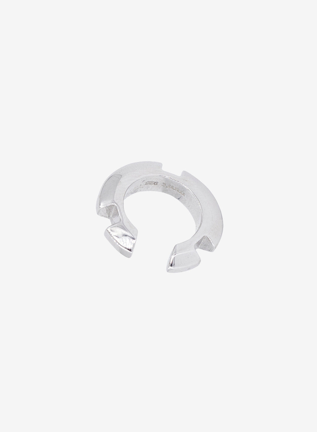 Chuck-nut single earcuff