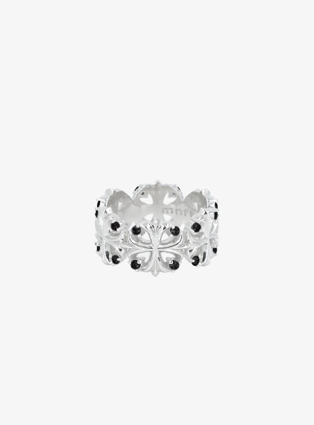 Maltese cross quadruplets ring