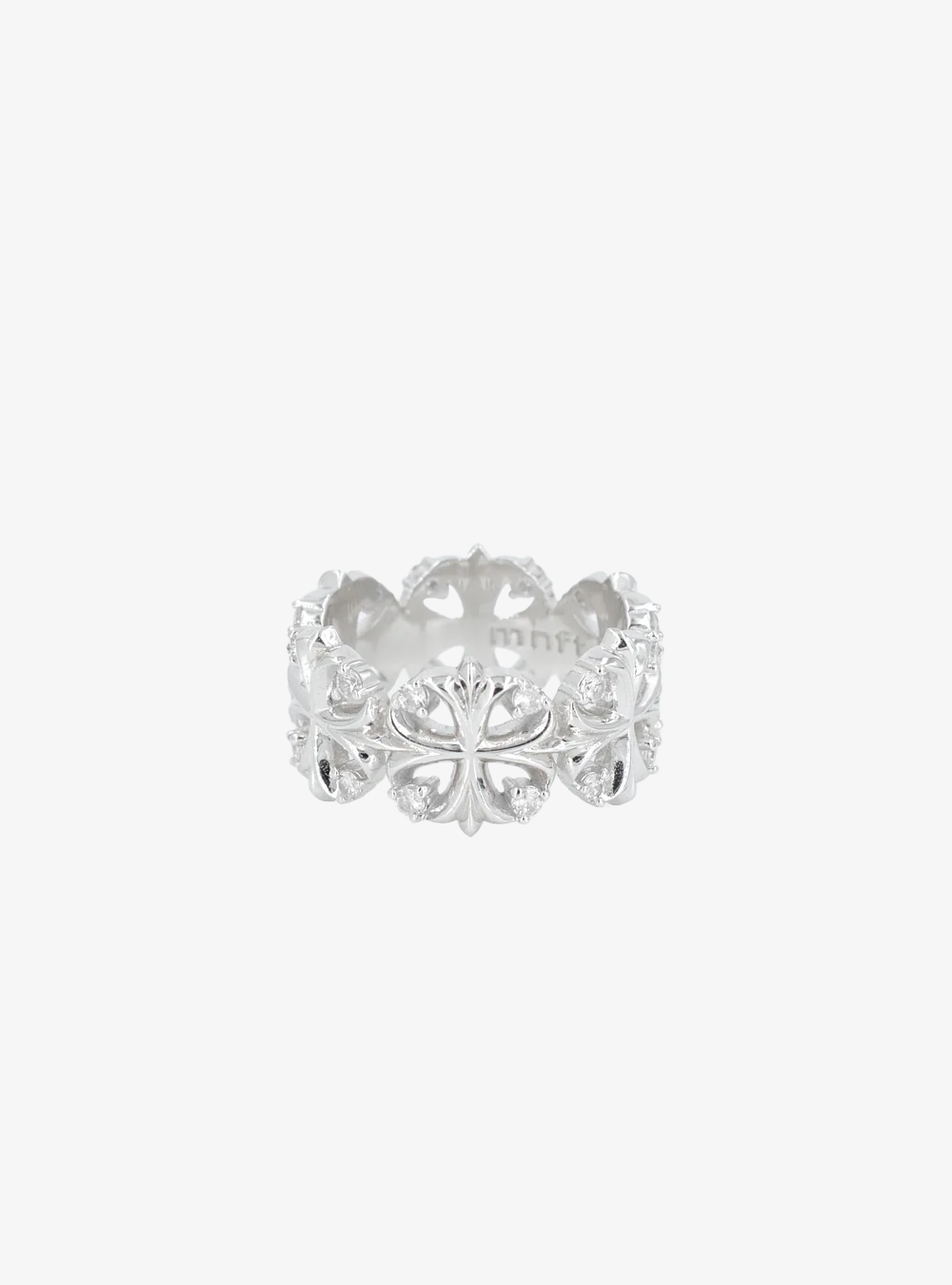 Maltese cross quadruplets ring