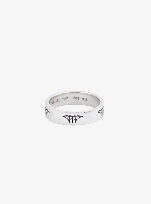 Monogram band ring [Pre-order]
