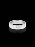 Monogram band ring