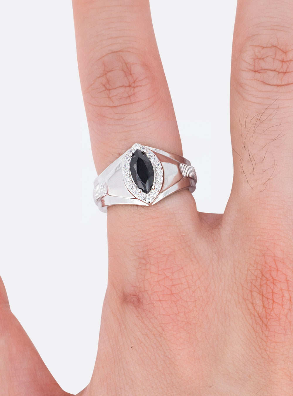 Mechs cocktail ring - Black