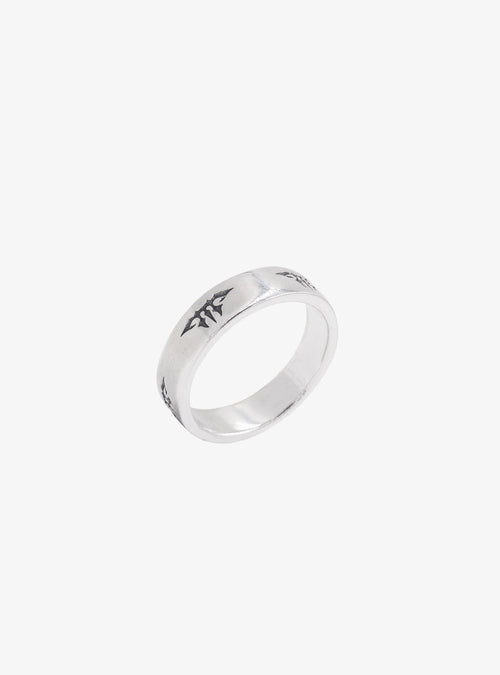 Monogram band ring [Pre-order]