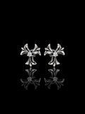 Petals ornament earrings (Oxidised)