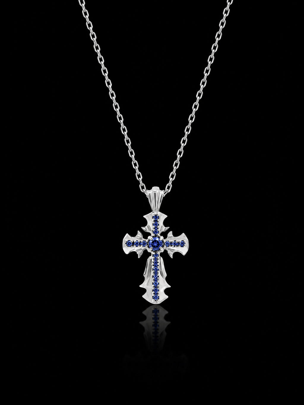 CRUCIS mini cross pendant necklace [Pre-order]