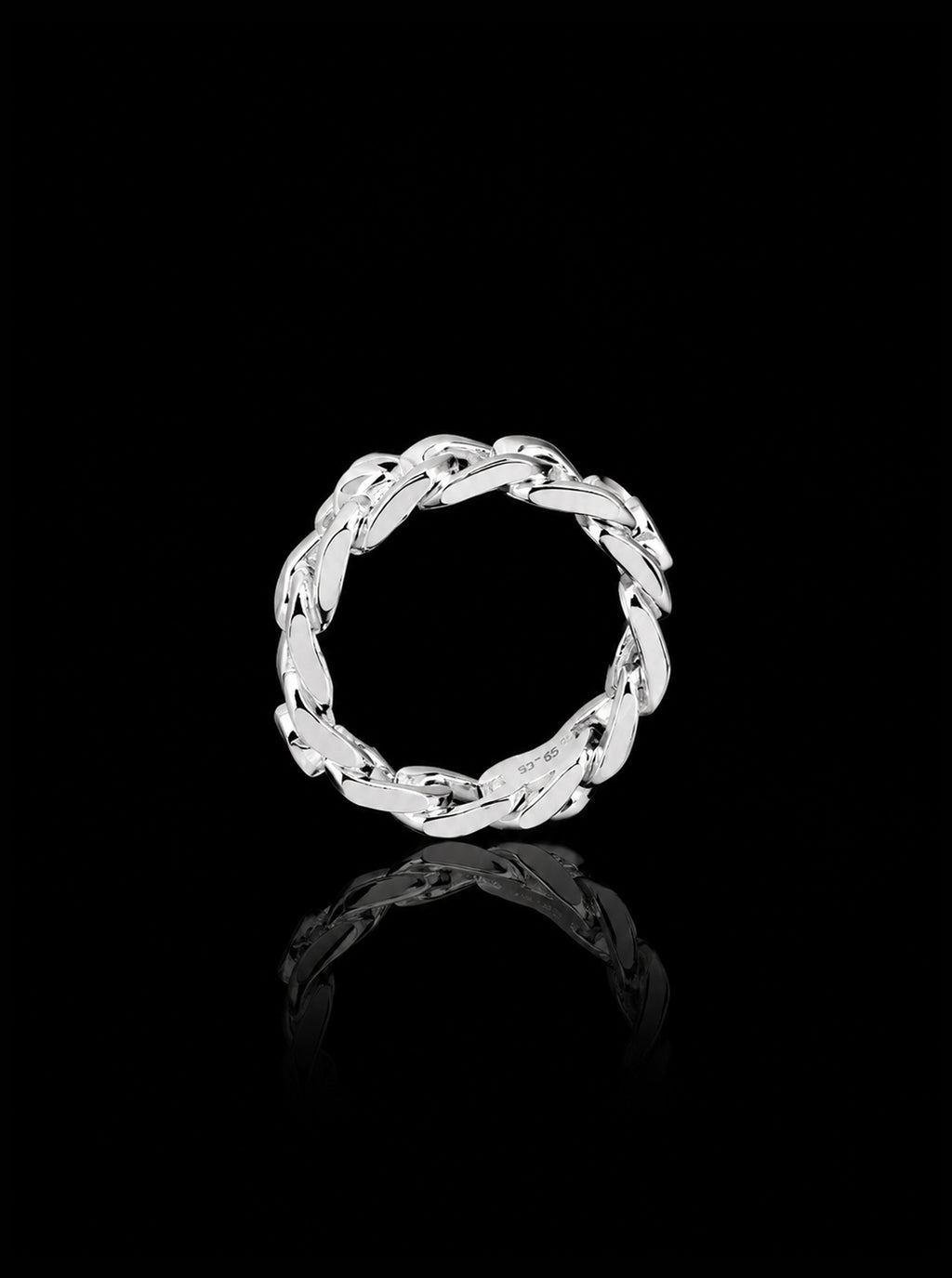 Screw curb-chain ring