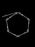 Screw-bolts bar necklace