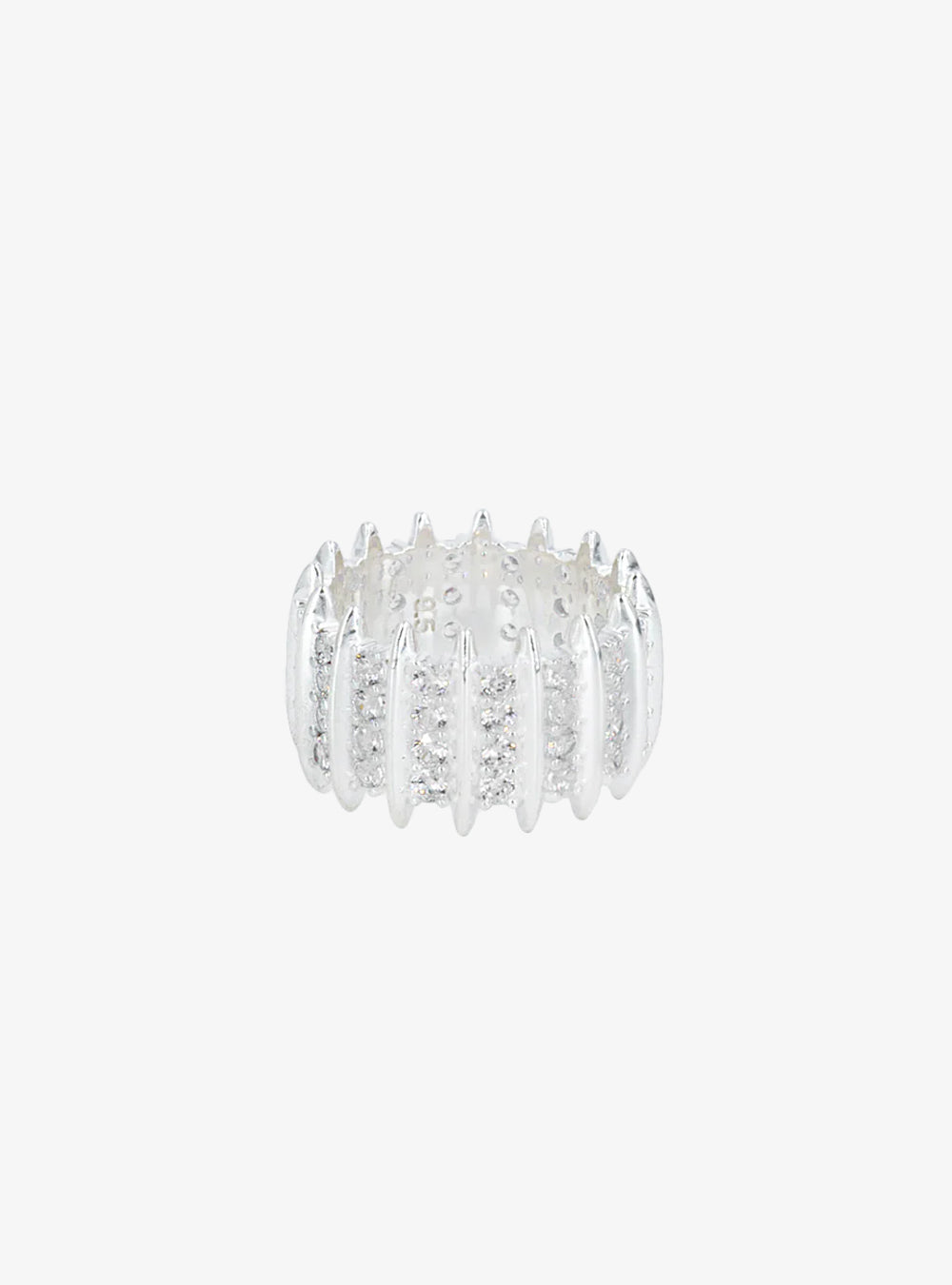 Talon eternity ring